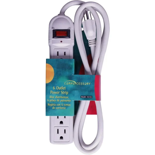 Power Strip - 6ft Cord