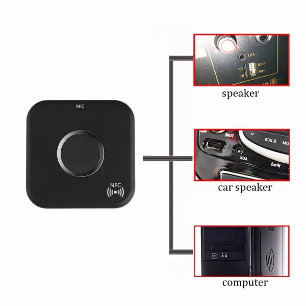 Wired Headphone Converter Bluetooth Receiver - Image 5